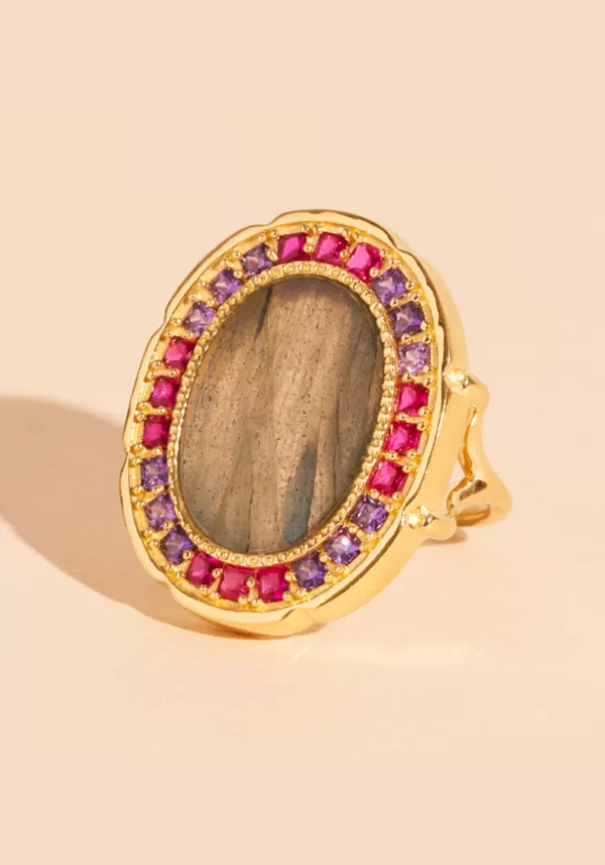 Be Maad Bague Hera Labradorite Best