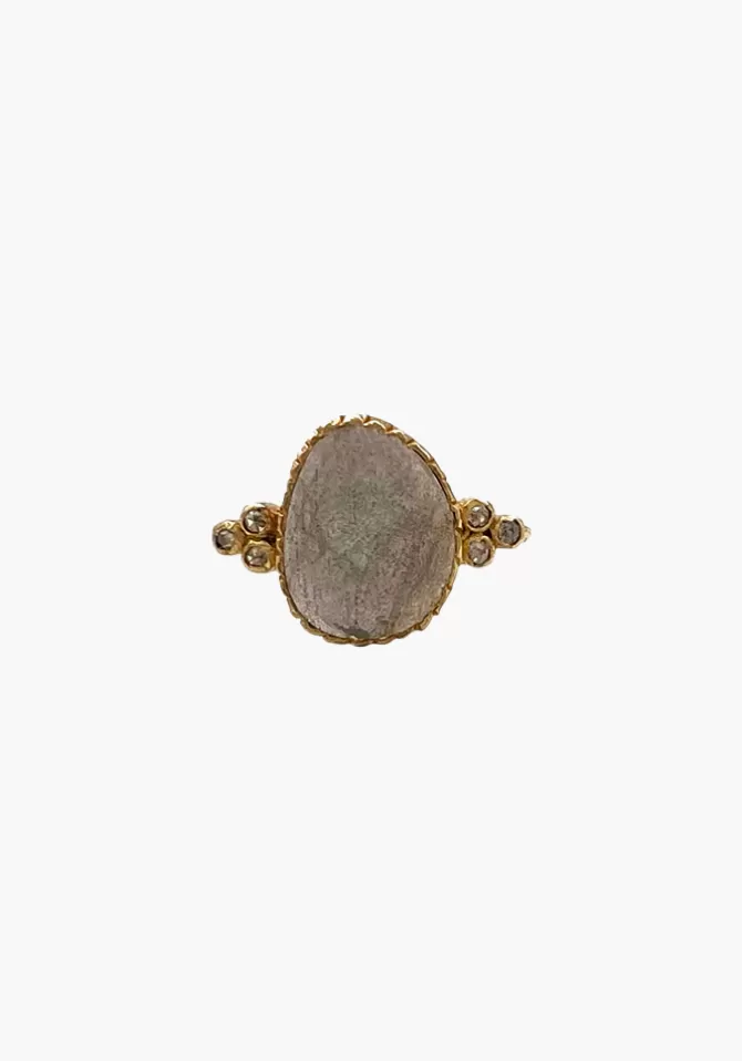 Hanka Ïn Bague Margaux Labradorite Hot