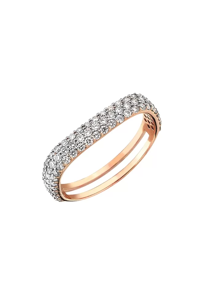 Kismet By Milka Bague Reef Diamants Blancs Cheap