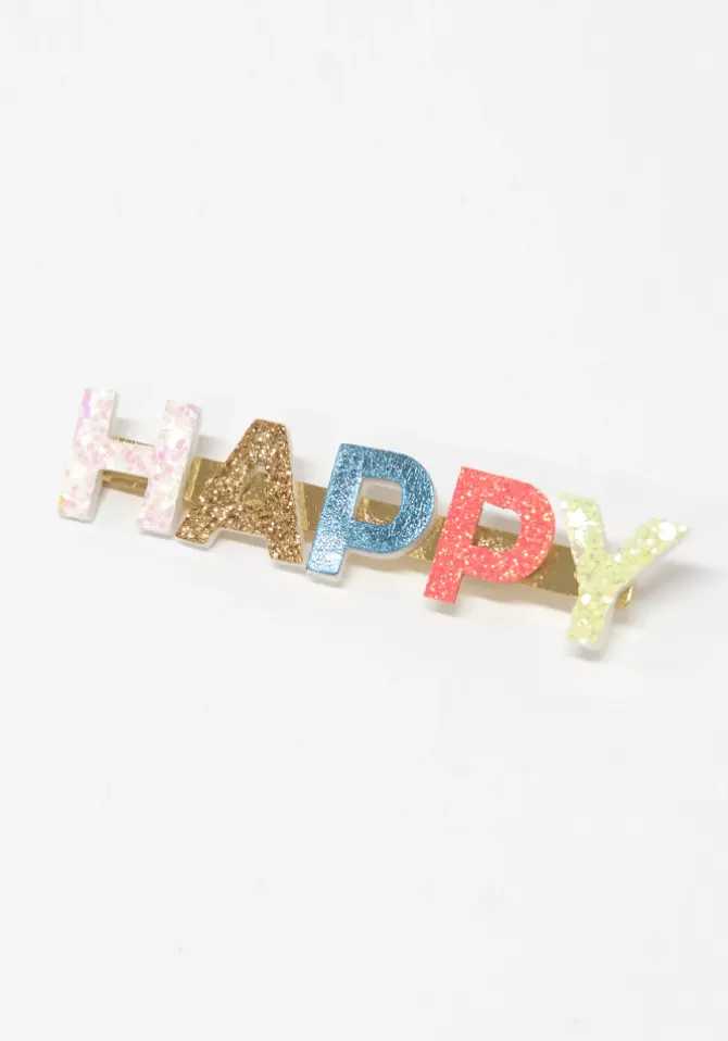 Meri Meri Barrette Longue Message Happy Best