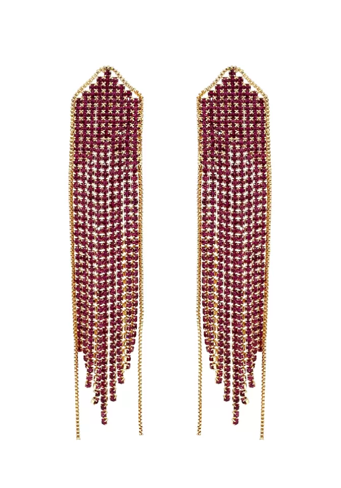 Maison Baika Boucles D'Oreilles Madison Fushia Sale