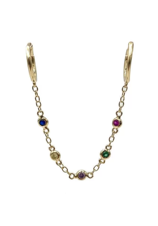 Maison Baika Boucles D'Oreilles Philipa Multicolore Discount