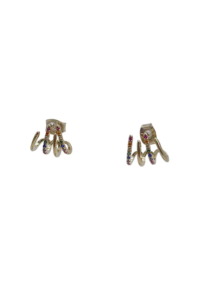 Maison Baika Boucles D'Oreilles Vanina Multicolores Shop