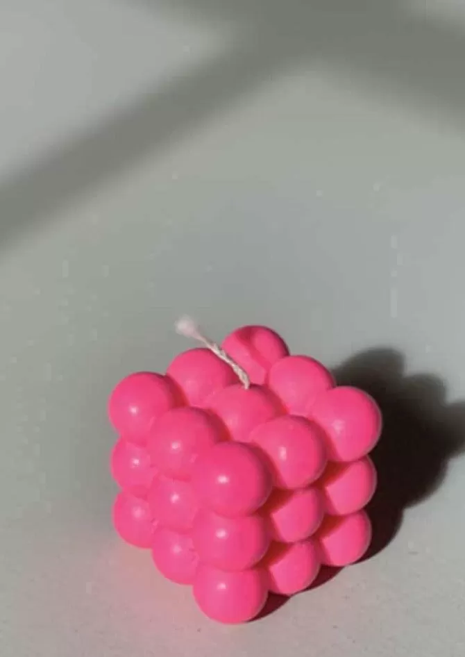 Blush Sélection Décoration Bougie Dip Dye Bubble "Margarita" Fashion