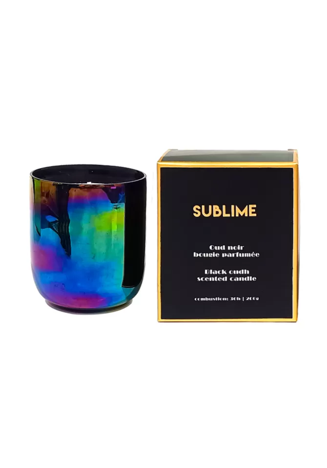 Blush Sélection Décoration Bougie Oud Noir Message Sublime Cheap