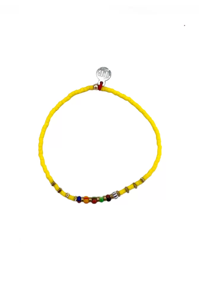 Têtes Blondes Bracelet 1 Tour Slim X Blush Enfant Jaune Cheap