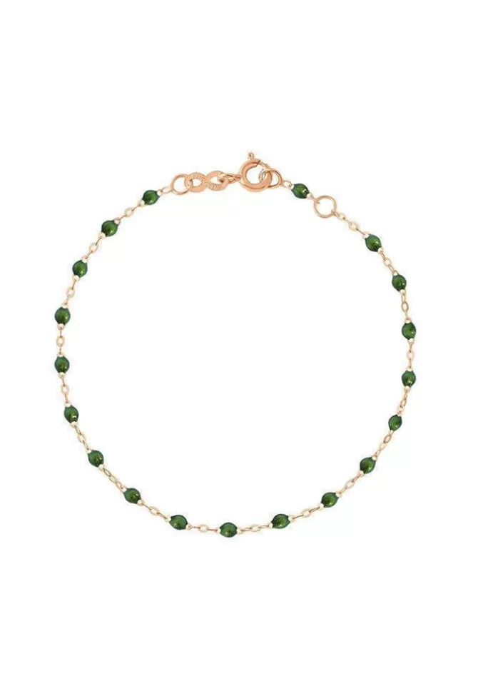 Gigi Clozeau Bracelet Classique Gigi Or Rose Et Résines Scarabée 17cm Discount
