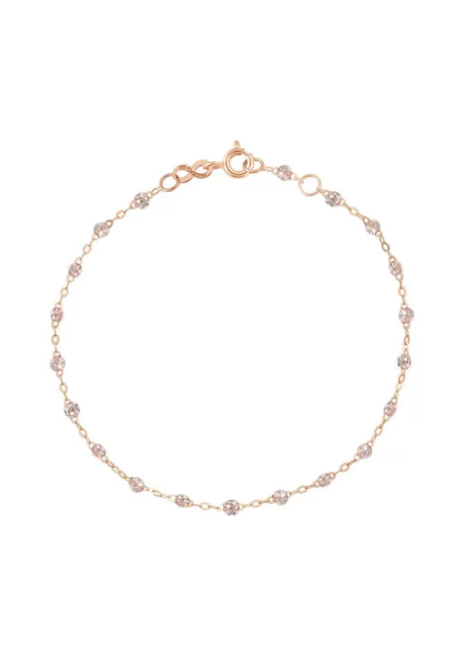 Gigi Clozeau Bracelet Classique Gigi Or Rose Et Résines Sparkle 17cm New
