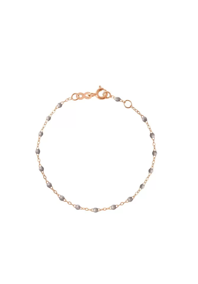Gigi Clozeau Bracelet Enfant Classique Gigi Or Rose Et Résines Argent 13cm Shop