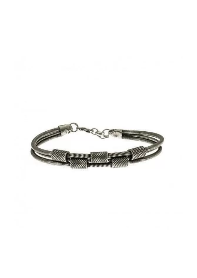 Sing A Song Bracelet "Jack" Cordes De Guitare & Basse Best Sale