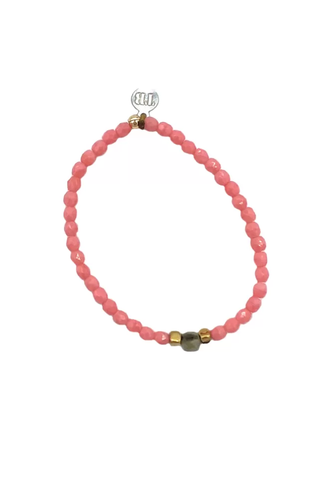 Têtes Blondes Bracelet Kid Octobre Tourmaline Rose Online