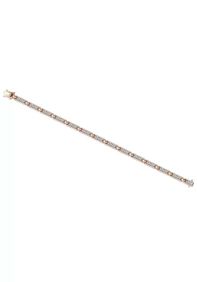 Kismet By Milka Bracelet Skinny Beads Diamants Blancs Fashion