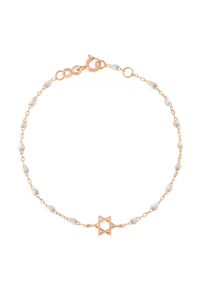 Gigi Clozeau Bracelet Étoile De David Or Rose Et Résines Opale 15cm Cheap