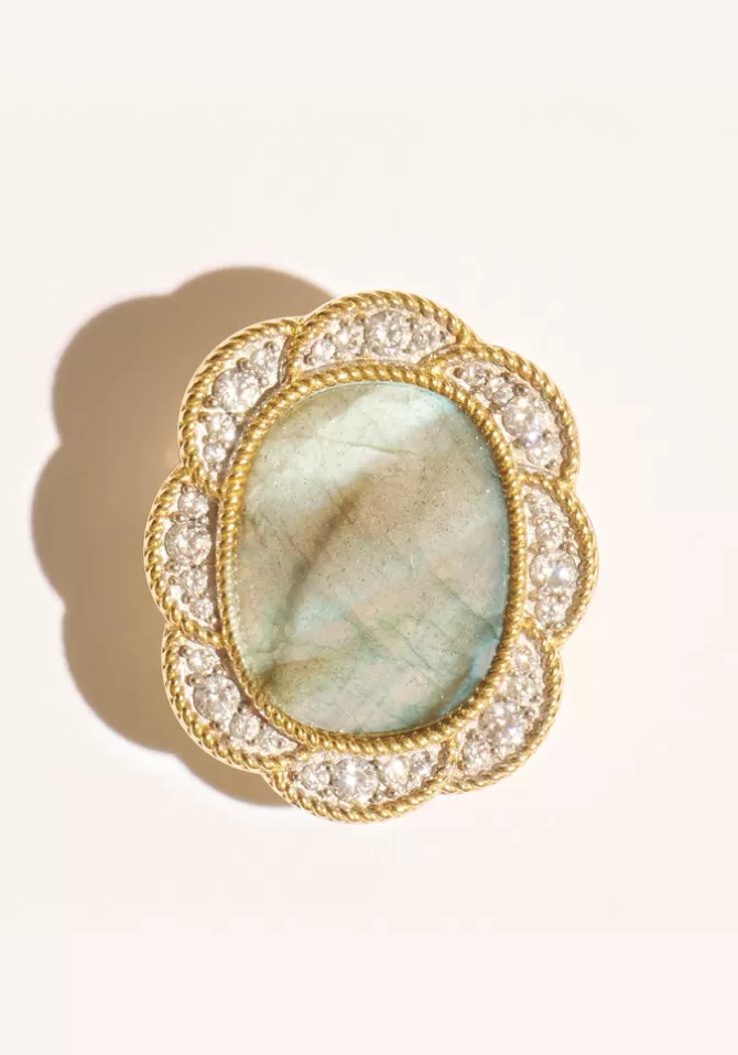 Be Maad Broche Esmee Labradorite Flash Sale