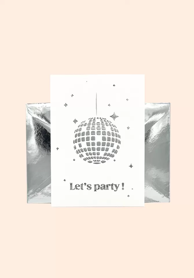 Blush Carte De Voeux Let's Party ! Discount