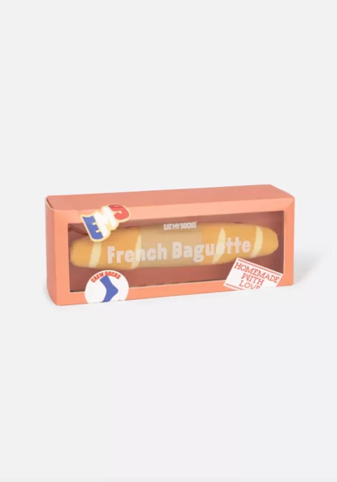 Eat My Socks Chaussettes French Baguette Cheap