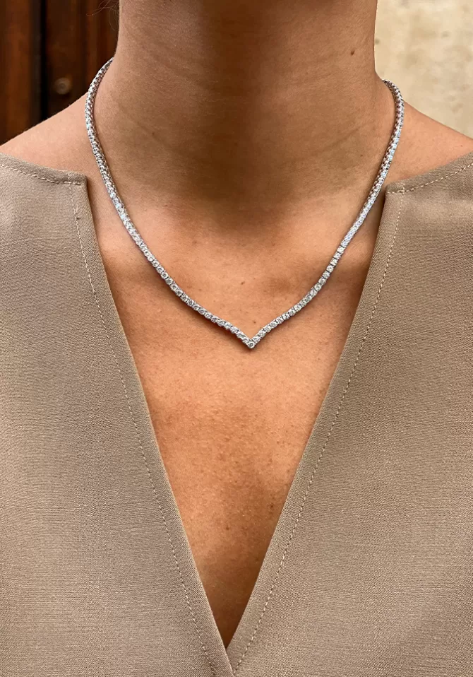 Maison Baika Collier Anastasia Argent Outlet