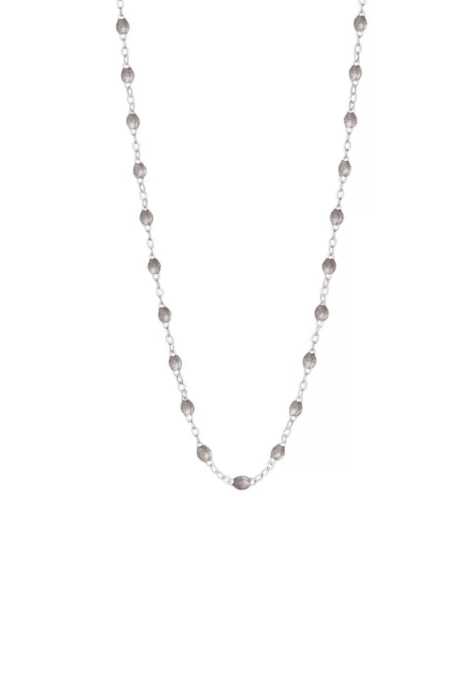 Gigi Clozeau Collier Classique Gigi Or Blanc Et Résines Argent 42 cm Best