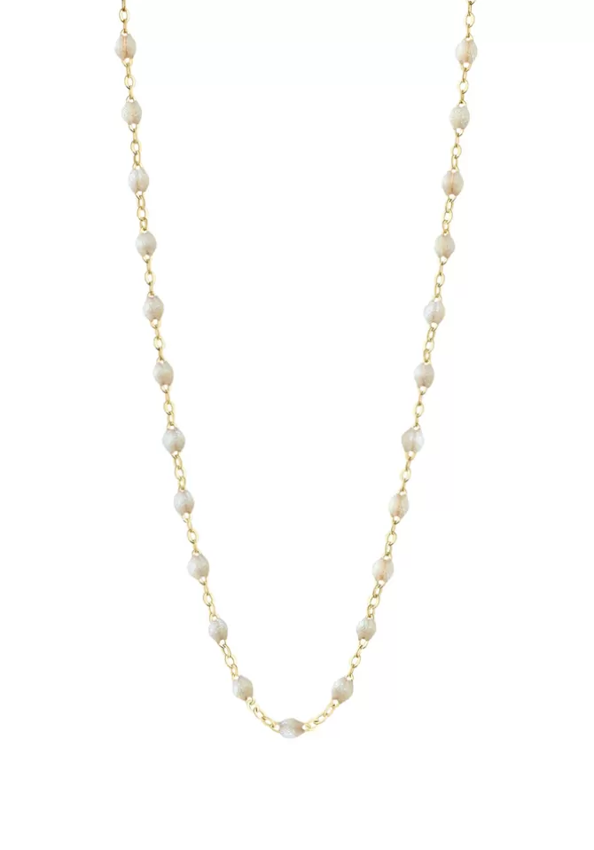 Gigi Clozeau Collier Classique Gigi Or Jaune Et Résines Opale 50cm Sale