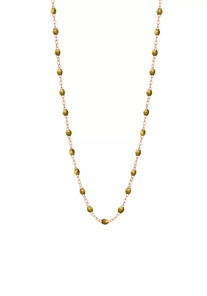 Gigi Clozeau Collier Classique Gigi Or Rose Et Résines Gold 45cm Cheap