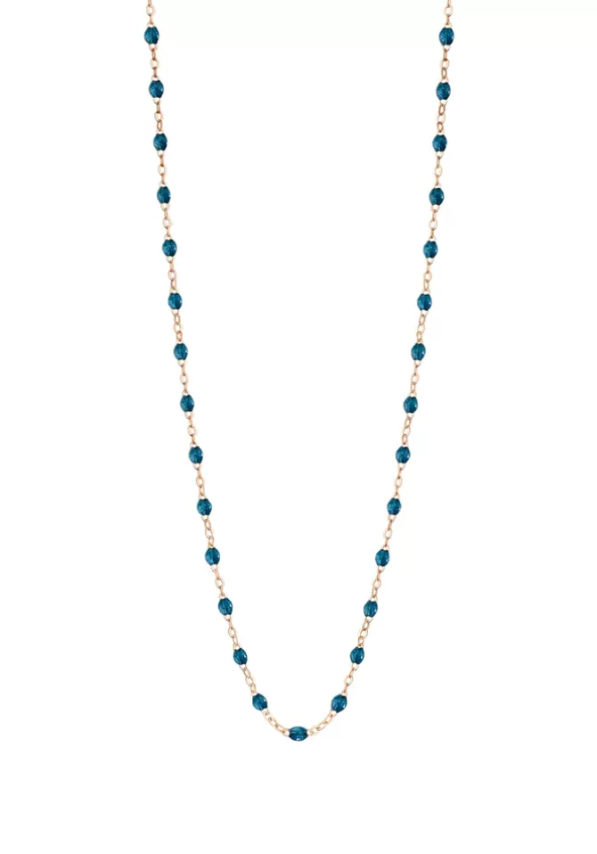Gigi Clozeau Collier Classique Gigi Or Rose Et Résines Jungle 50cm Cheap