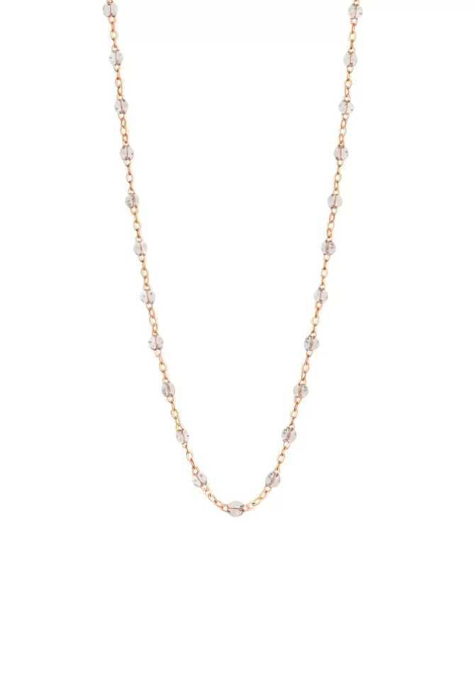 Gigi Clozeau Collier Classique Gigi Or Rose Et Résines Sparkle 45cm Shop