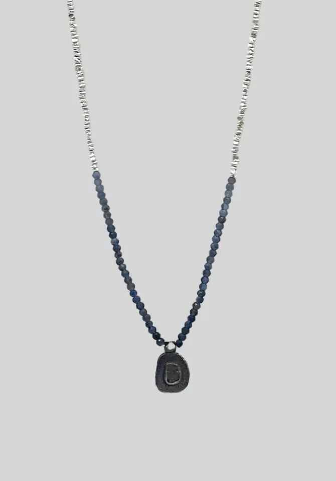 Baya Creation Paris Collier Elor Saphirs Bleus Store