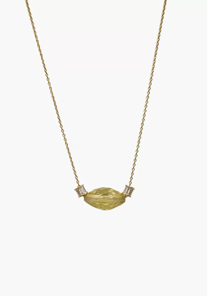 Hanka Ïn Collier Livia Quartz Lemon Discount