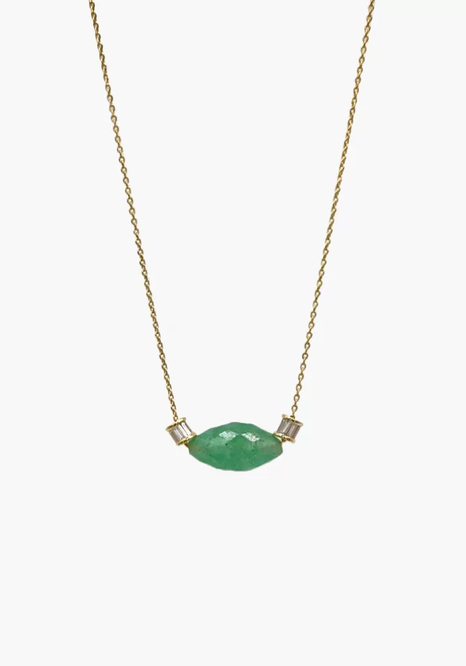 Hanka Ïn Collier Livia Quartz Vert Fashion