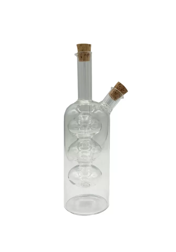 Bazar De Luxe Huilier En Verre 3 Bulles Cheap