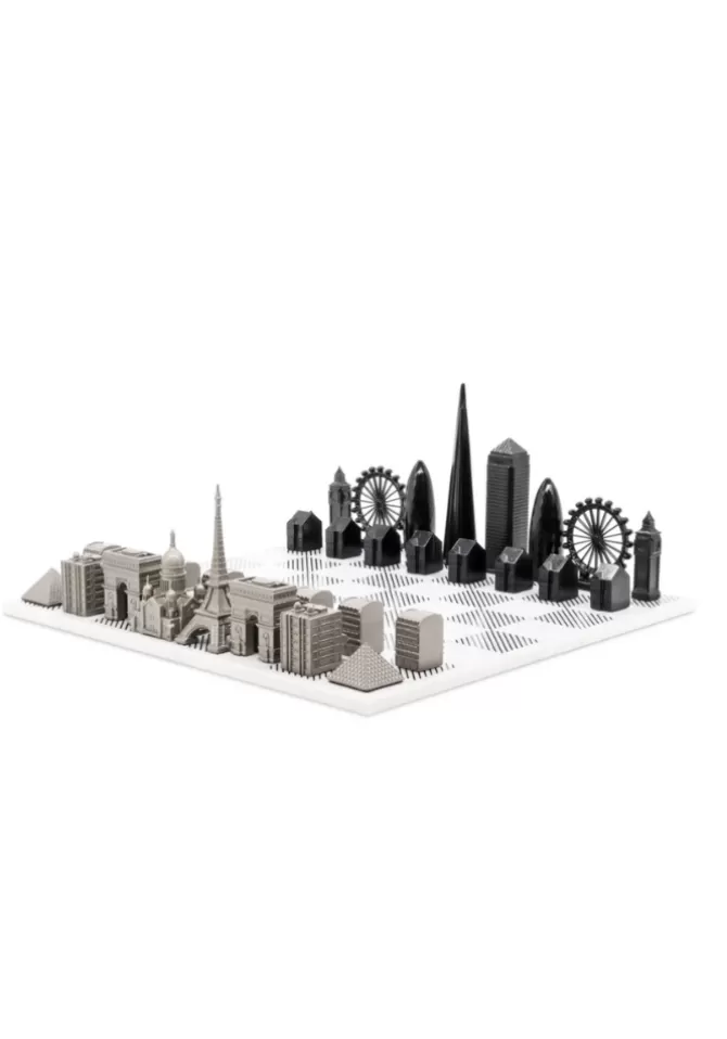 Skyline Chess Jeux D'Échecs Edition Londres Vs Paris Discount