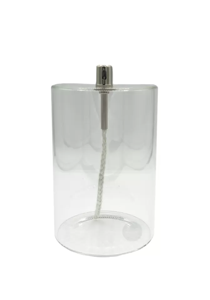 Bazar De Luxe Lampe À Huile M Verre Transparent Sale