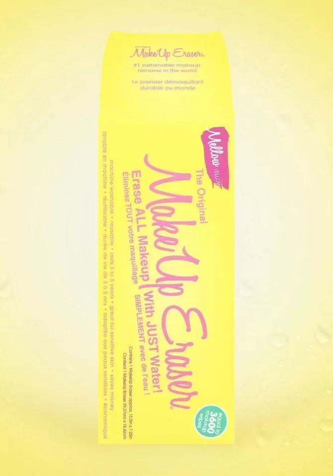 The Original Make Up Eraser Lingette Démaquillante Réutilisable Jaune Outlet