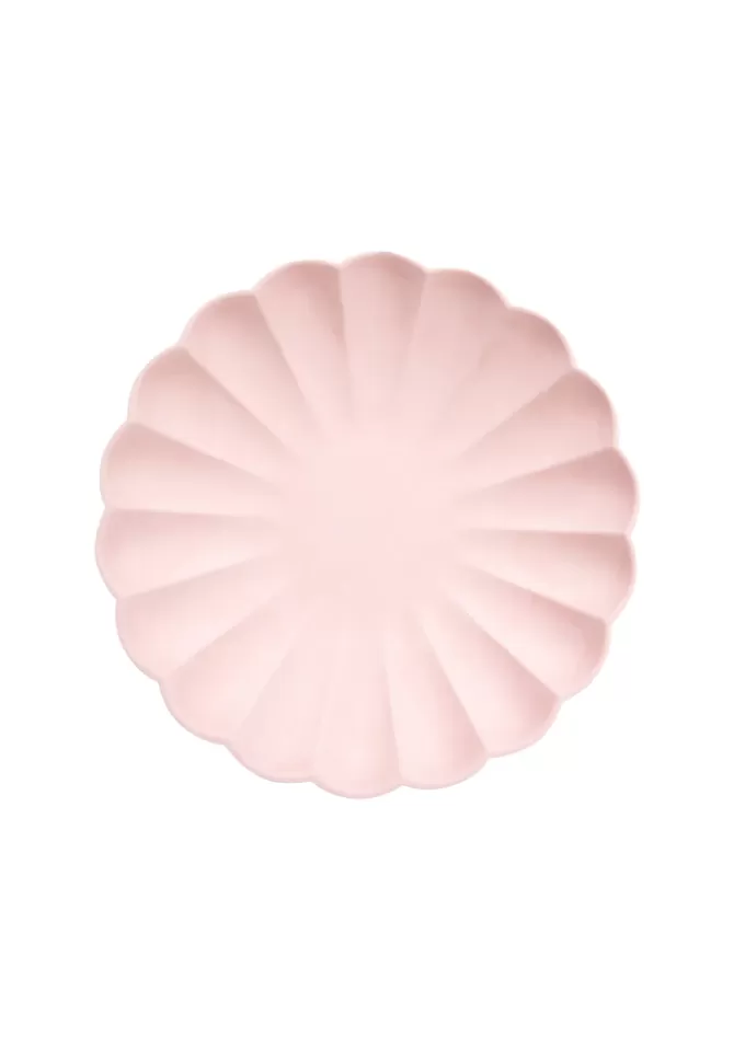 Meri Meri Lot De 8 Petites Assiettes Rose Flash Sale