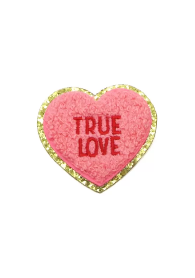 MB Columbia Patch Thermocollant Coeur À Message True Love Store