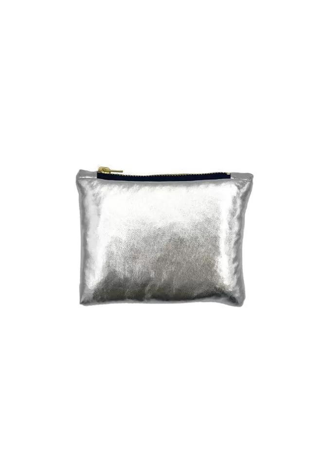 Lilou Pochette Glitter Mini Argenté Sale