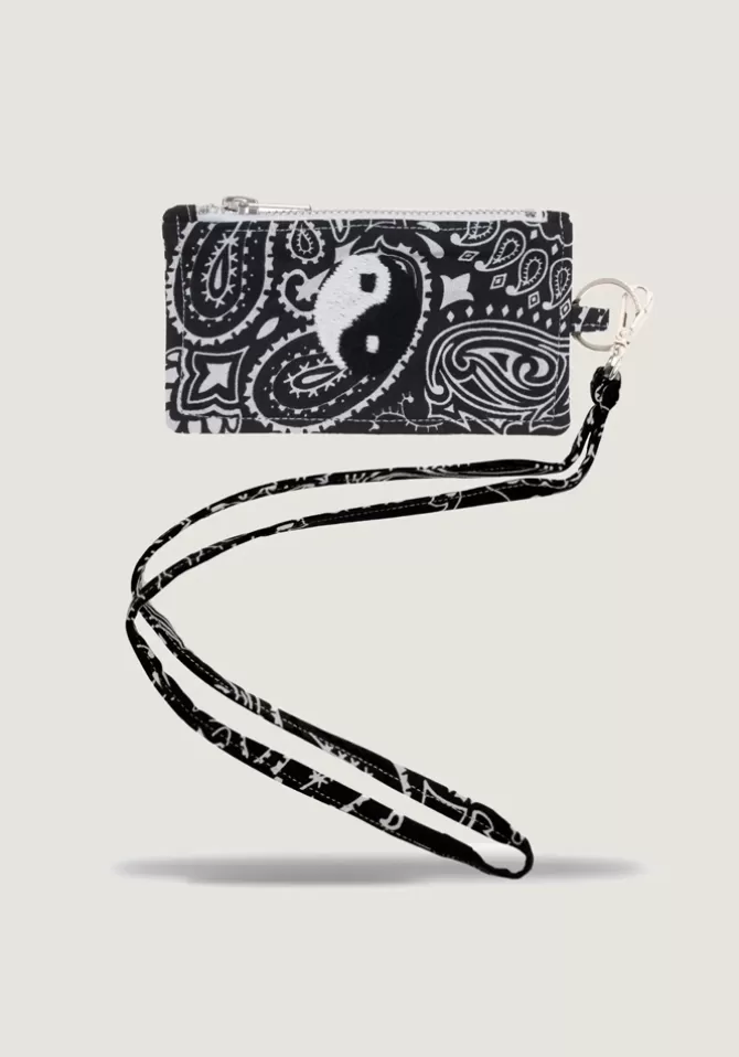 Call It By Your Name Porte-Cartes Bandana Ying & Yang All Black Shop