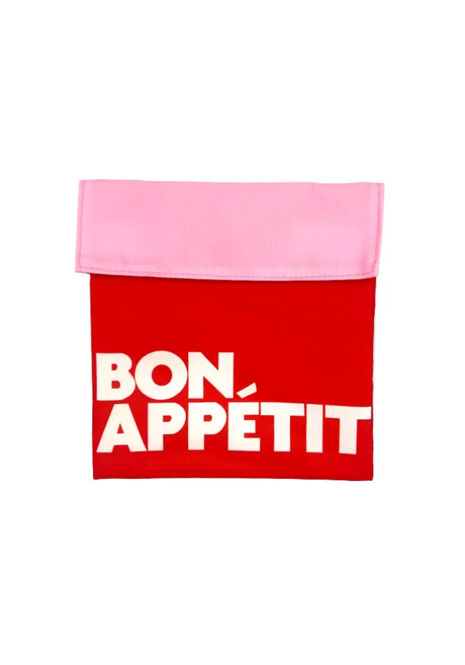 Blush Sélection Maroquinerie Sac À Goûter Bon Appétit Rose Et Rouge Cheap