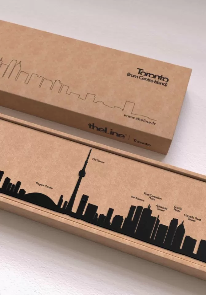 The Line Skyline Toronto 50 cm Noire Outlet