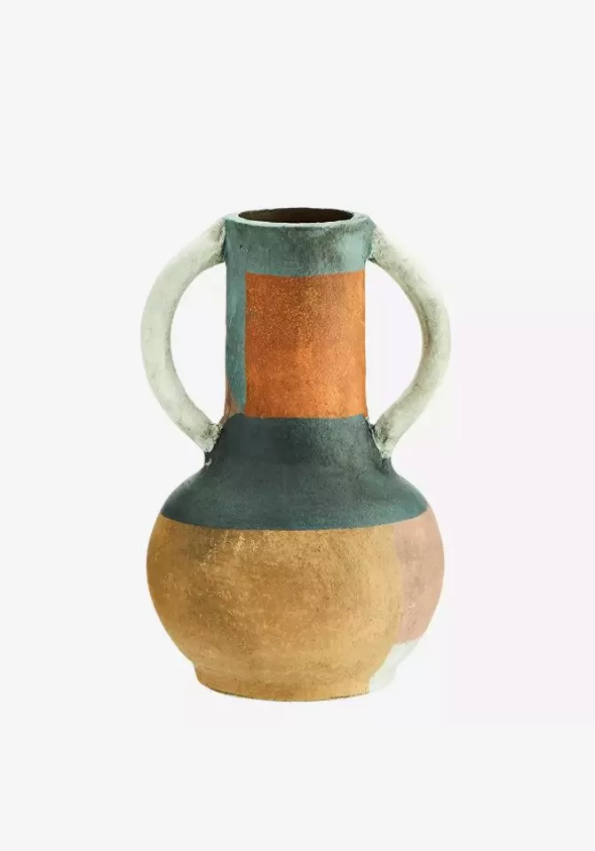 Madam Stoltz Vase Multicolore Terracota Cheap